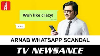 Arnab Goswami WhatsApp Chat Leak | TV Newsance Episode 118