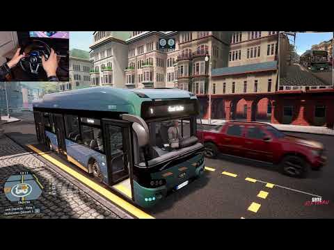 ATÉ NO JOGO O NEGOCIO ESTÁ FEIO #02 - BUS SIMULATOR 2021 (VOLANTE