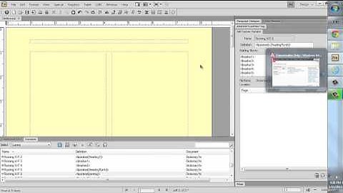 How to insert header and footer in Adobe FrameMaker using Variables