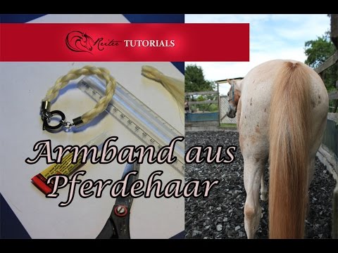 Video: Ein Pferdehaararmband herstellen – wikiHow