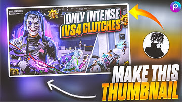 Make This Viral BGMI Thumbnails Like BIXI OP | Easy Method 2025 in PicsArt🔥 #bgmi @TheBixiOP