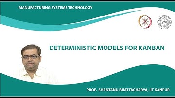 Deterministic models for Kanban