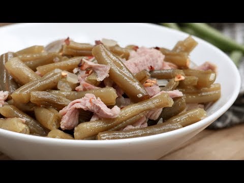 how long to cook fresh green beans southern style - How To Make Soulful Green Beans