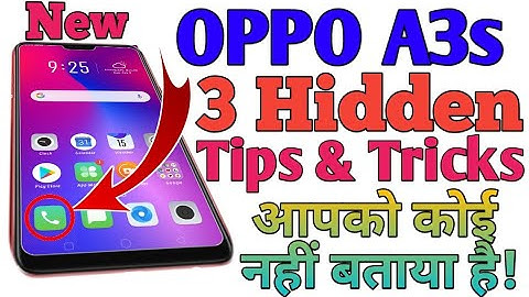 Oppo A3s Android phone.|| Best Android Tips & Tricks You Should know! (2020)