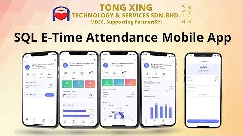 SQL E-Time Attendance Mobile App (SQL E-TMS)
