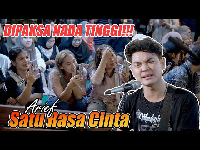 Satu Rasa Cinta - Arief (Live Ngamen) Tri Suaka class=