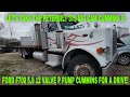 TAKING THE PETERBILT 379 BIG CAM SUMMINS AND F700 5.9 12VALVE CUMMINS FOR A DRIVE