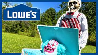 Lowe's Halloween 2026 ICE SCREAM SKELETON Animatronic UNBOXING/SETUP/REVIEW!