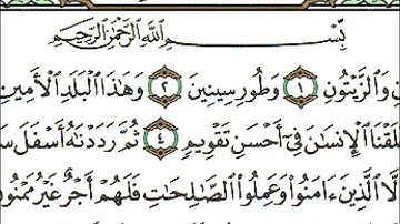 سورة التين كاملة - الشيخ احمد العجمي