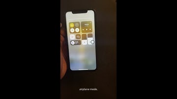 Airplane mode doesn