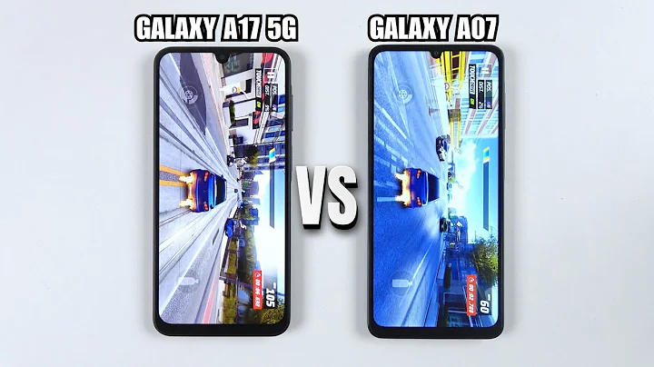 Samsung Galaxy A17 5G vs Samsung Galaxy A07 | Video test Display, SpeedTest, Camera Comparison