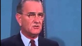 June 5, 1968 - President Lyndon B. Johnson following the Attack on Senator Robert F. Kennedy
