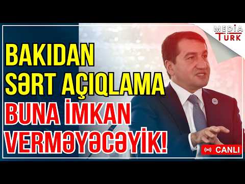 Prezident köməkçisindən SƏRT AÇIQLAMA: Buna imkan verməyəcəyik!