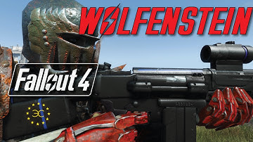 WOLFENSTEIN USP MP-412 AND MORE - Fallout 4 Mod Review PC