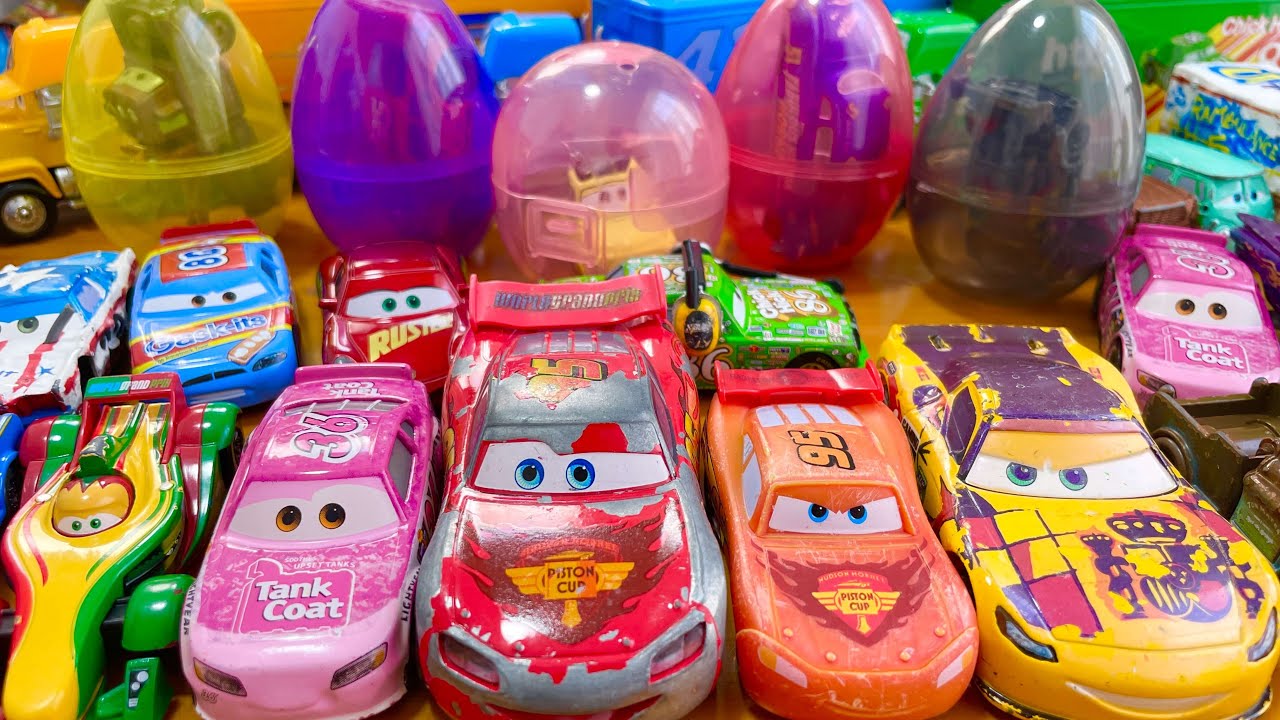 Lightning McQueen Toys Collection] Tomica Cars toys: Raoul, Egg