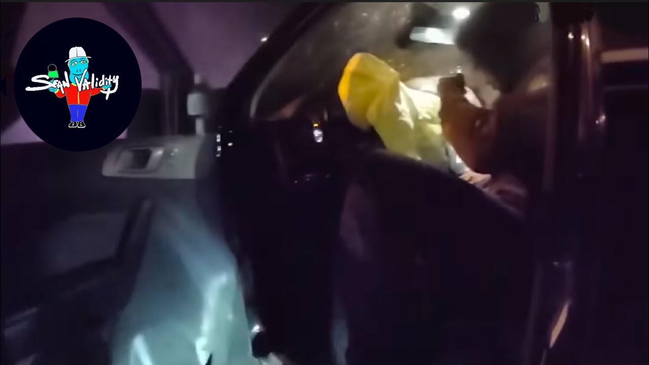 Drunk Driver Crashes Into Police Car - YouTube
