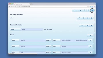 Create a database web app in 2 minutes