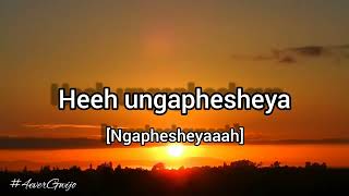 UMTHWALO WAMI UYANDISINDA GWIJO🔥 | NGAPHESHEYA GWIJO LYRICS