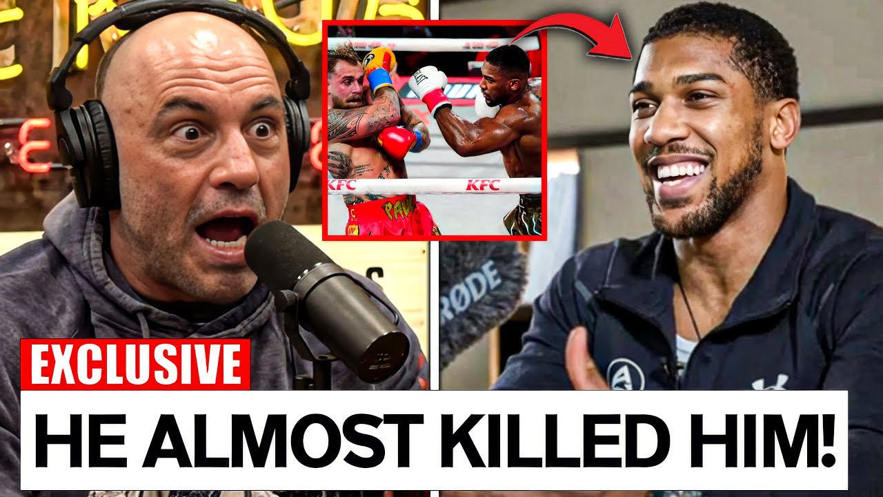 HE BROKE HIS FACE! Joe Rogan LIVE Reaction To Jake Paul VS Anthony ...