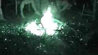 Beer explodes in fire