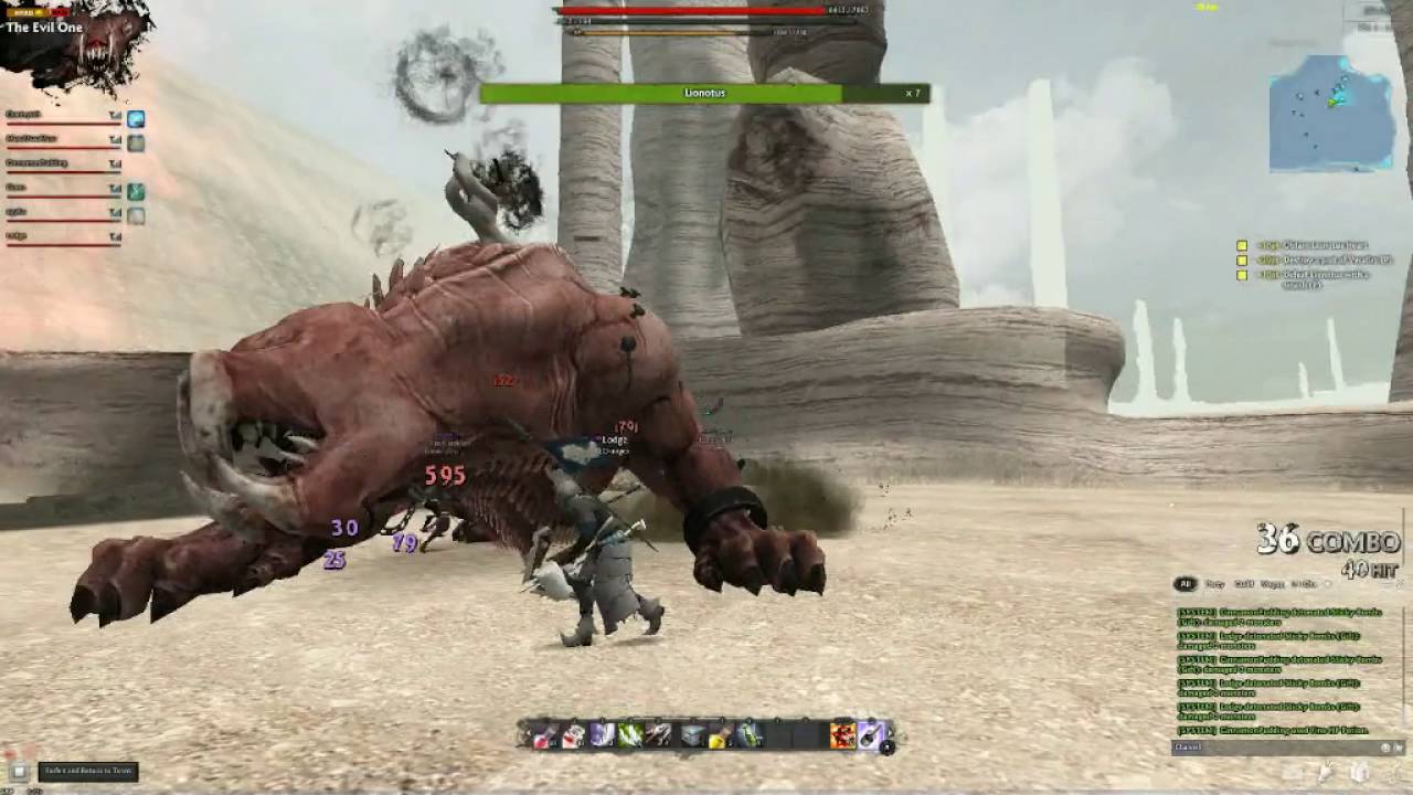 Vindictus Kai VS Lionotus