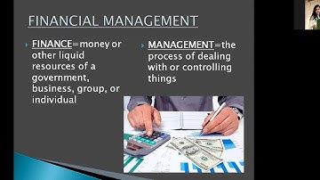 SAITM BBA SEM 4 FINANCIAL MGT. UNIT 1 LECTURE 1