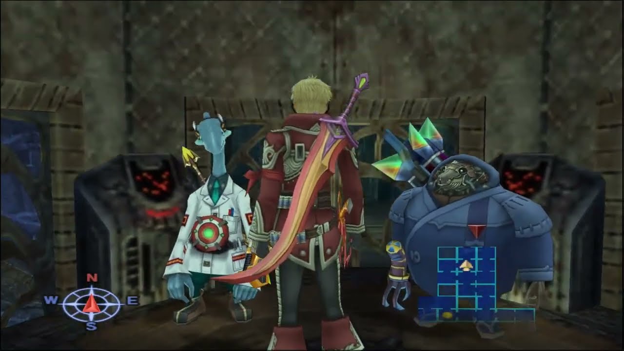 Rogue Galaxy (PS2) | Longplay | Optional Dungeon: Ghost Ship Extreme [Floor 11-30]