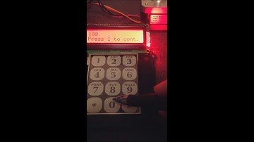 Servo and Stepper motor controlled via touch screen