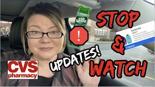CVS STOP 🛑 & WATCH | MUST SEE UPDATES!!!