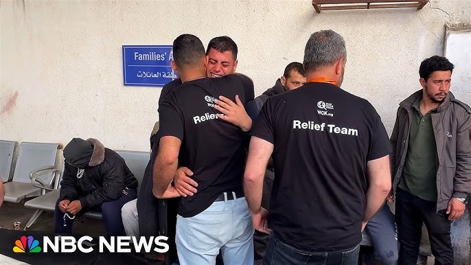 Grief And Prayers For Aid Workers Killed In Israeli Airstrike