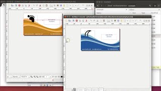 ScribusGenerator how to - mail-merge for Scribus