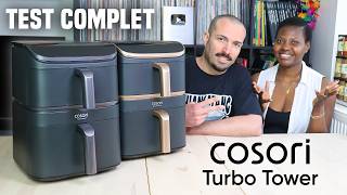 On Teste les COSORI TURBO TOWER & PRO SMART AirFryer 10.8L !! TEST COMPLET 2CGM