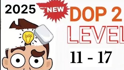 DOP2 Level 11 to 17 | Super Satisfying Puzzle Solved! 🔥 | DOP 2 #dream #long 