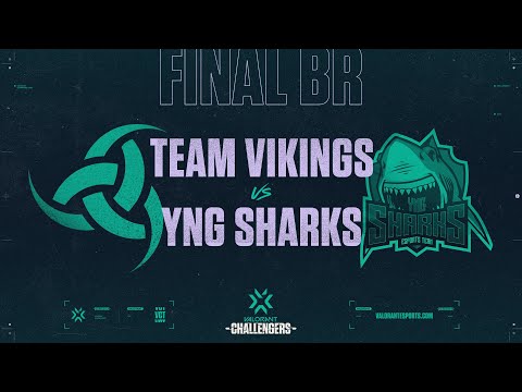 VALORANT Challengers Brazil: Grande Final Brasileira | Team Vikings x YNG Sharks (Mapa 1)