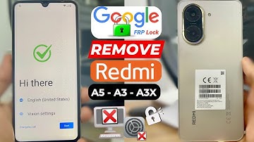 Redmi A5 Android 14/15 FRP Bypass Without PC || Latest Security Update