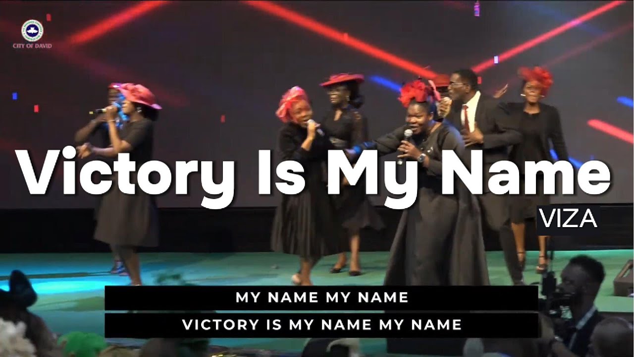 Victory Is My Name 🙌 | Sinach Cover by VIZA (Live at RCCG City of David)