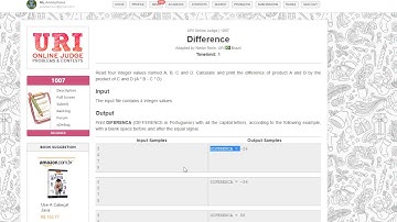URI Online Judge Solutions in Java - Problem 1007