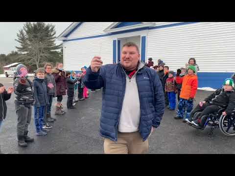 Cherryfield Elementary School Opening Ceremony - WinterKids Winter Games 2022