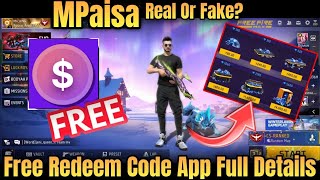 MPaisa App Real Or Fake 😍😍 | MPaisa Free Fire Redeem Code | MPaisa Se Free Fire Redeem Code Kaise Le screenshot 1