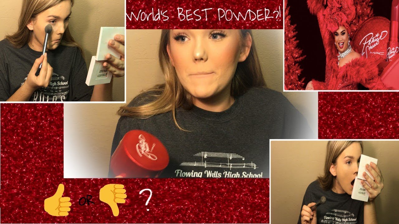 IS MAC X PATRICKSTARRR HOLIDAY POWDER WORTH IT? | HONEST REVIEW | Rachel C