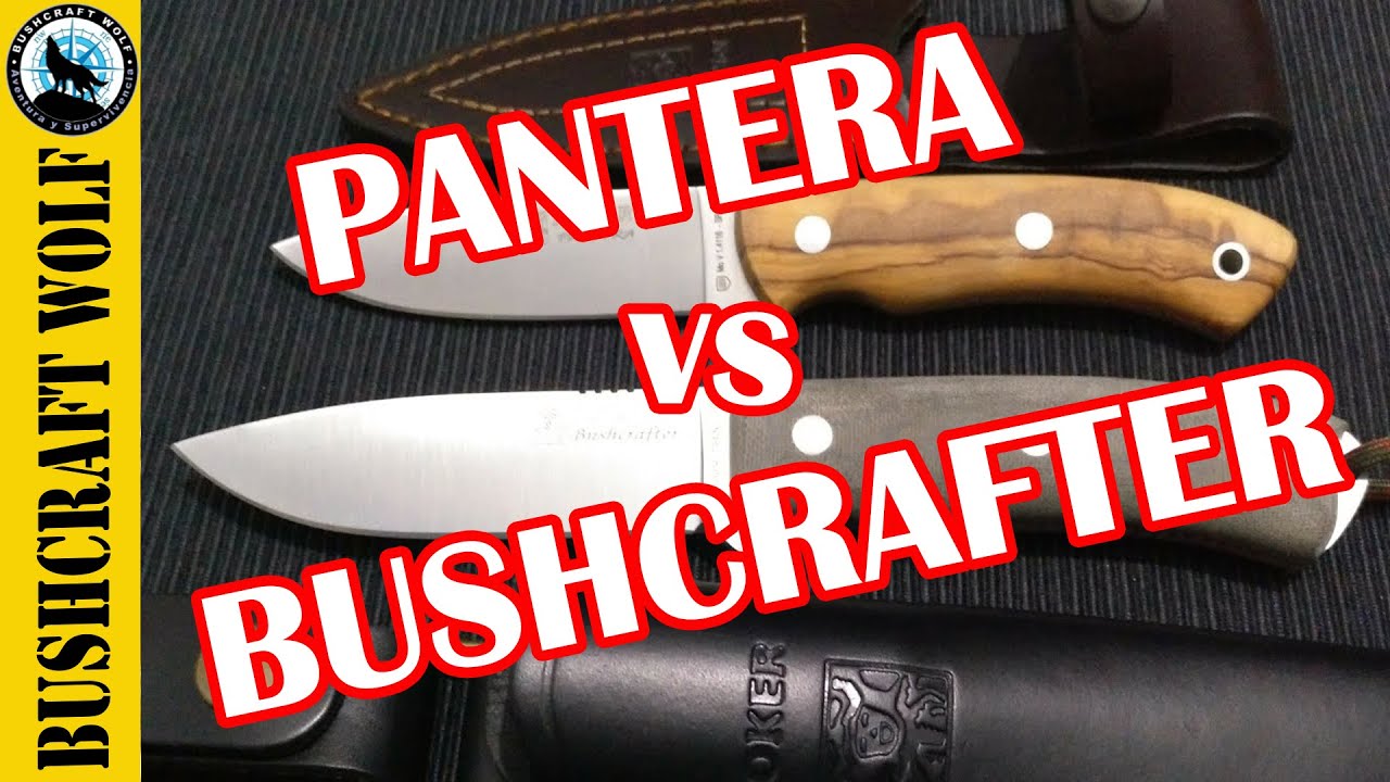 ✔️Joker Pantera vs Joker Bushcrafter - Cuchillo Caza vs Cuchillo Bushcraft 