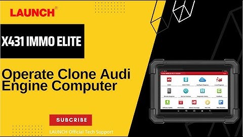 How to Operate Clone Audi Engine Computer with IMMO ELITE?