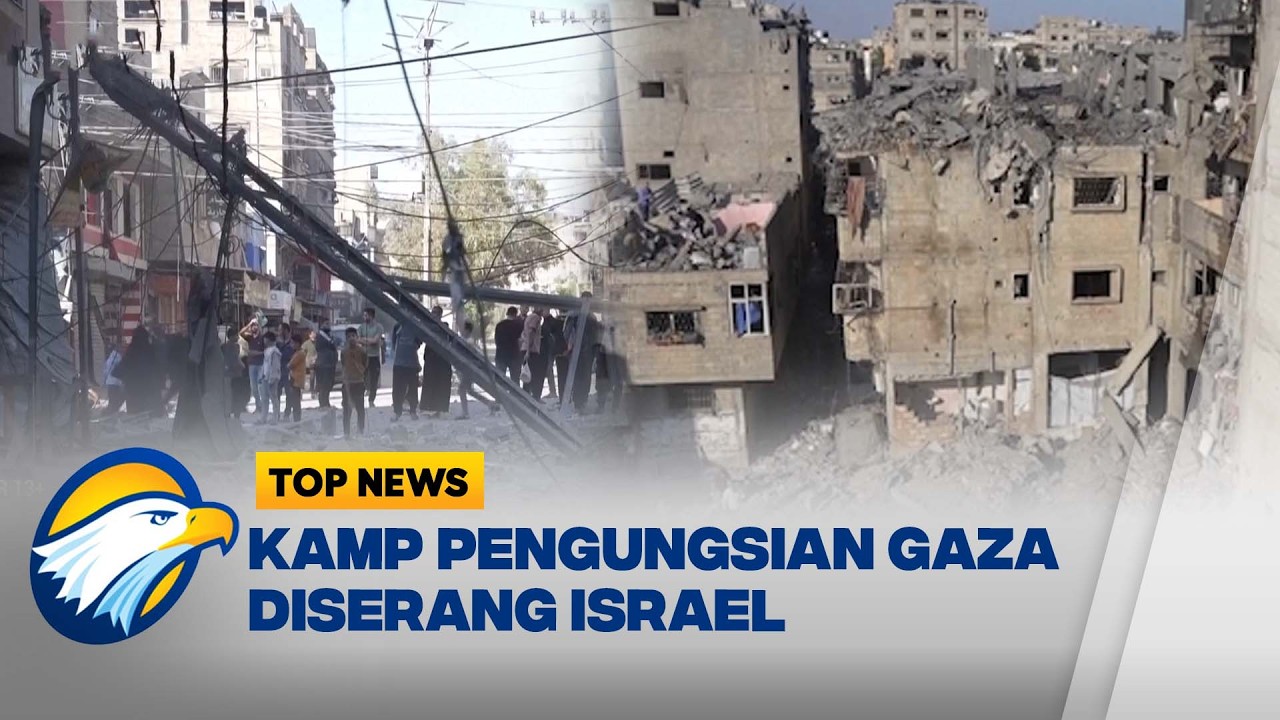 Tak Ada Tempat Aman, Kamp Pengungsian Gaza Diserang Israel - [Top News ...