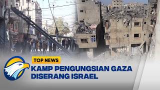 Tak Ada Tempat Aman, Kamp Pengungsian Gaza Diserang Israel -  [Top News]