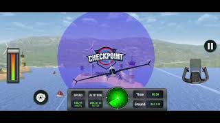 🌤️ Flight Simulator 3D – Storm Flying Mission screenshot 1