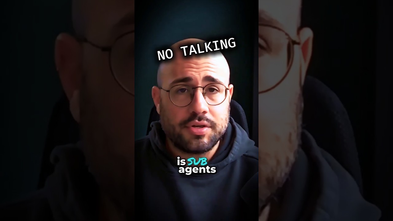 Sub Agents Don't Talk To Each Other And That's The Whole Point