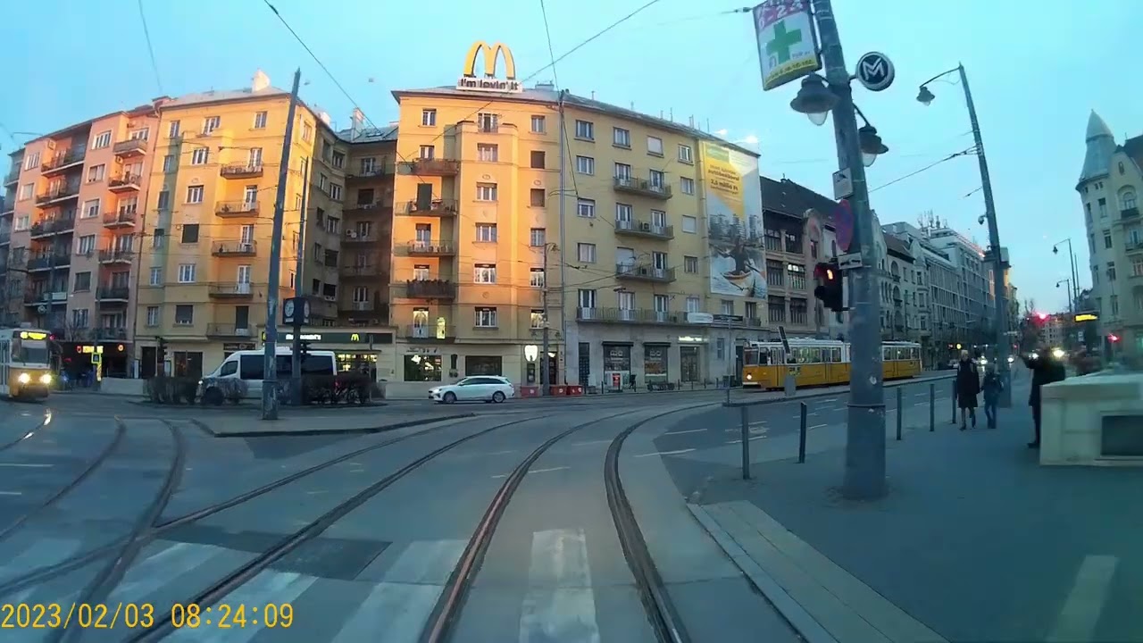 47-es villamos : Városház tér-Deák Ferenc tér M