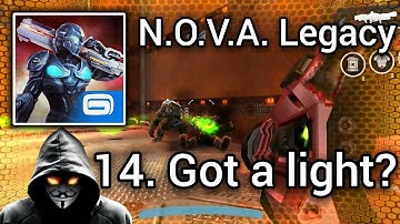 14. Got a light?💣💙 ( Defeat the intruders ) Epsilon bunker N.O.V.A. Legacy gameloft level completed.