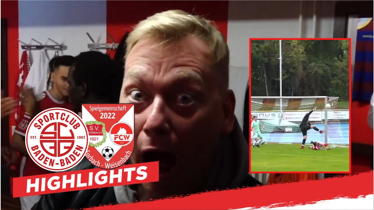 SG FORBACH-WEISENBACH MUSS HART SEIN, WENN  DER SCHWARZWALD WEINT | Sc Baden-Baden Highlights