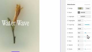 Put an Image Under Water in Framer — WebGL